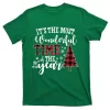 It's The Most Wonderful Time Of The Year Christmas Tree Holiday T-Shirt