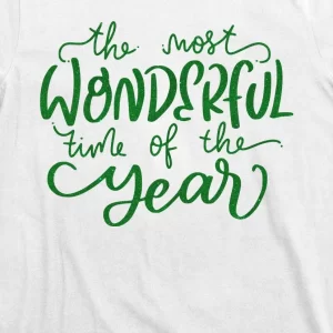 Its The Wonderful Time Of The Year Christmas Season Festive T Shirt 3