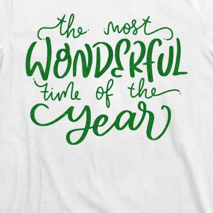 Its The Wonderful Time Of The Year Christmas Season Festive T Shirt 3