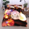 Light Merry Christmas Bedding Set Tdcqy