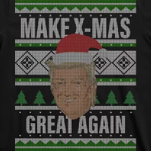 Make X Mas Great Again Ugly Christmas T Shirt 3