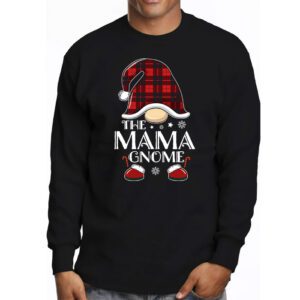 Mama Gnome Buffalo Plaid Matching Family Christmas Pajama Longsleeve Tee 3 5