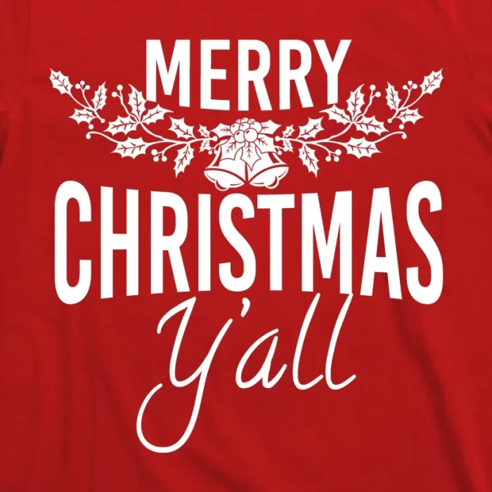 Marry Christmas Yall T Shirt 3