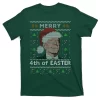 Merry 4th Of Easter Funny Biden Confusion Ugly Christmas T-Shirt