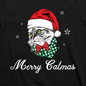 Merry Catmas Merry Christmas T Shirt 3