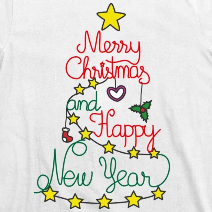 Merry Christmas And Happy New Year T Shirt 3