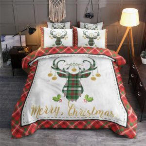 Merry Christmas Bedding Set IY