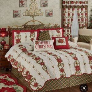 Merry Christmas Bedding Set Iyuu