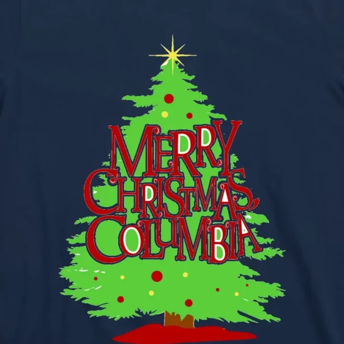 Merry Christmas Columbia T Shirt 3