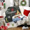 Merry Christmas Fleece Blanket