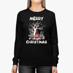 Merry Christmas Gnomes Funny Xmas Family Men Women Longsleeve Tee 2 4