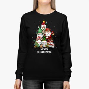 Merry Christmas Gnomes Funny Xmas Family Men Women Longsleeve Tee 2 5