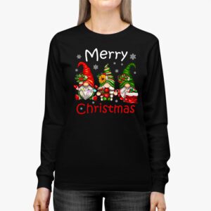 Merry Christmas Gnomes Funny Xmas Family Men Women Longsleeve Tee 2 6