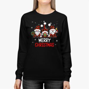 Merry Christmas Gnomes Funny Xmas Family Men Women Longsleeve Tee 2 7