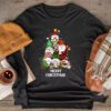 Merry Christmas Gnomes Funny Xmas Family Men Women Longsleeve Tee
