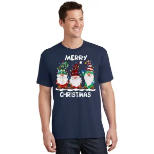 Merry Christmas Gnomes Xmas Family T Shirt 1