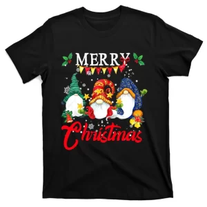Merry Christmas Gnomies Christmas Gnome Xmas T-Shirt