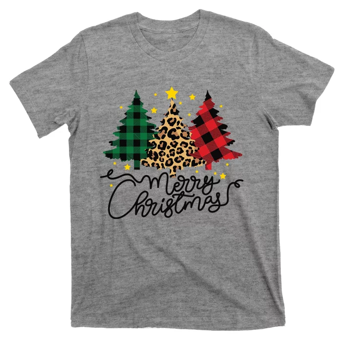 Merry Christmas Holiday Trees T-Shirt