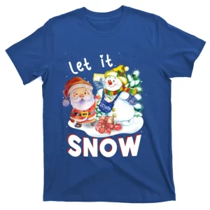 Merry Christmas Let It Snow Gift T-Shirt
