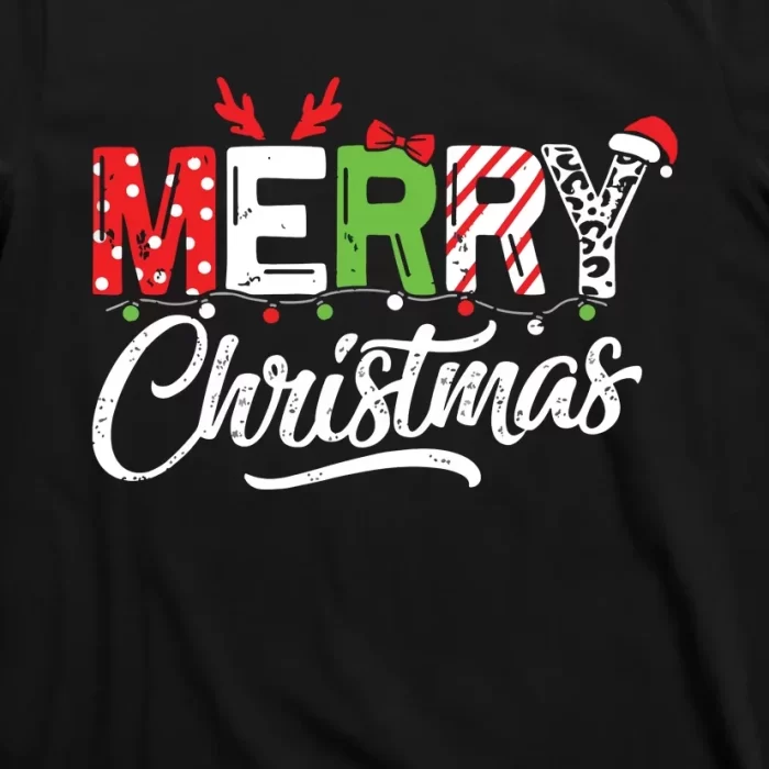 Merry Christmas Matching Family Santa T Shirt 3