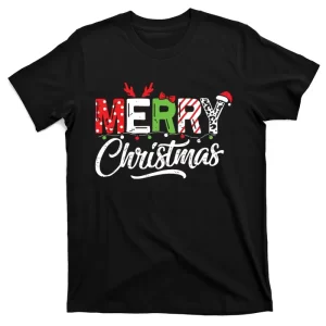 Merry Christmas Matching Family Santa T-Shirt