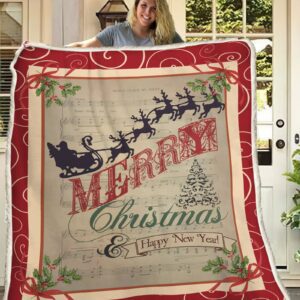 Merry Christmas PTT Fleece Blanket