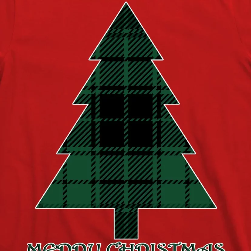 Merry-Christmas-Plaited-Tree-T-Shirt-3 Merry Christmas Plaited Tree T Shirt 3