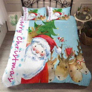 Merry Christmas Ptc Bedding Set