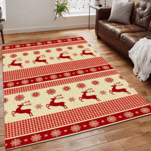 Merry Christmas Quotes Area Rug