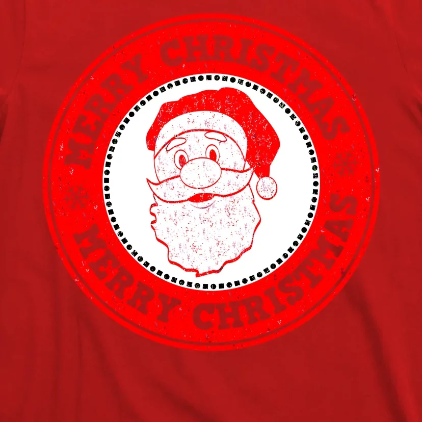Merry-Christmas-Santa-Claus-Distressed-Stamp-Of-Approval-T-Shirt-3 Merry Christmas Santa Claus Distressed Stamp Of Approval T Shirt 3