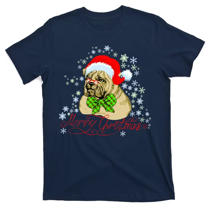 Merry Christmas Santa Pug T-Shirt