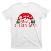 Merry Christmas Santa Reindeer Holiday Gift T-Shirt