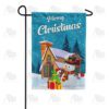 Merry Christmas Snowman Garden Flag