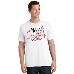 Merry Christmas Tree Christmas T Shirt 1