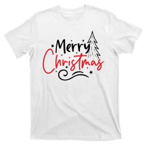 Merry Christmas Tree Christmas T-Shirt