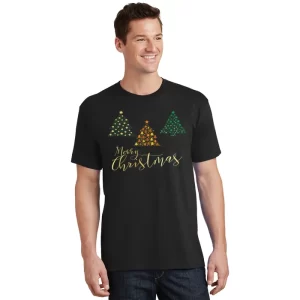 Merry Christmas Tree XMas T Shirt 1