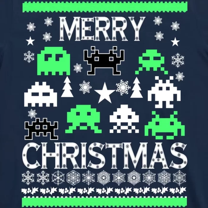 Merry Christmas Ugly Alien Sweater T Shirt 3