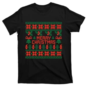Merry Christmas Ugly Christmas Funny T-Shirt