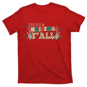 Merry Christmas Y'All Rock T-Shirt