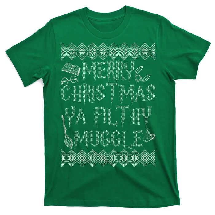 Merry-Christmas-Ya-Filthy-Muggle-T-Shirt Merry Christmas Ya Filthy Muggle T-Shirt