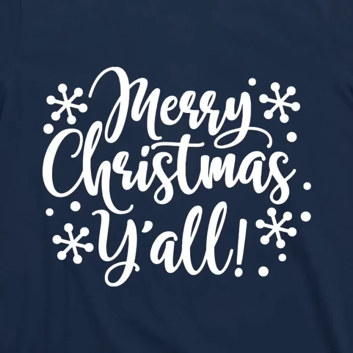 Merry Christmas Yall T Shirt 3 3