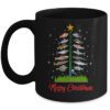 Merry Fishmas Christmas Tree Fish Funny Fishing Mug