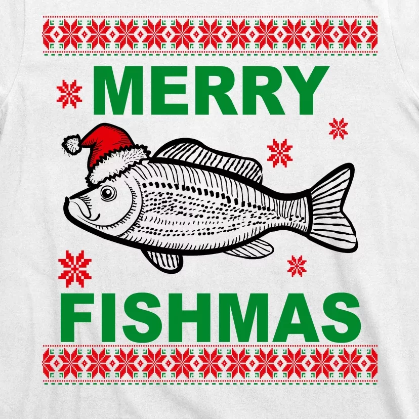 Merry-Fishmas-Ugly-Christmas-T-Shirt-3 Merry Fishmas Ugly Christmas T Shirt 3