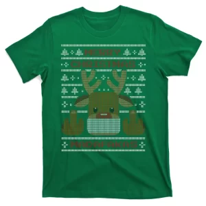 Merry Madafakas Funny Ugly Christmas T-Shirt