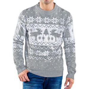 Merry Moose Ugly Christmas Sweater