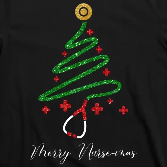 Merry Nursemas Nurse Christmas T Shirt 3