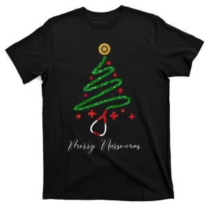 Merry Nursemas Nurse Christmas T-Shirt