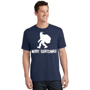 Merry Squatchmas Christmas T Shirt 1