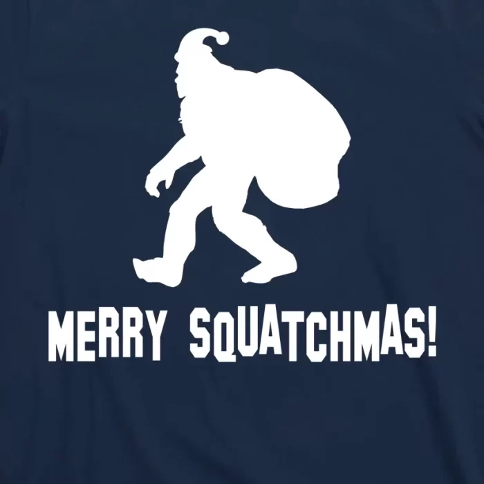 Merry Squatchmas Christmas T Shirt 3