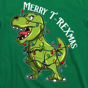 Merry T Rexmas Trex Christmas T Shirt 3